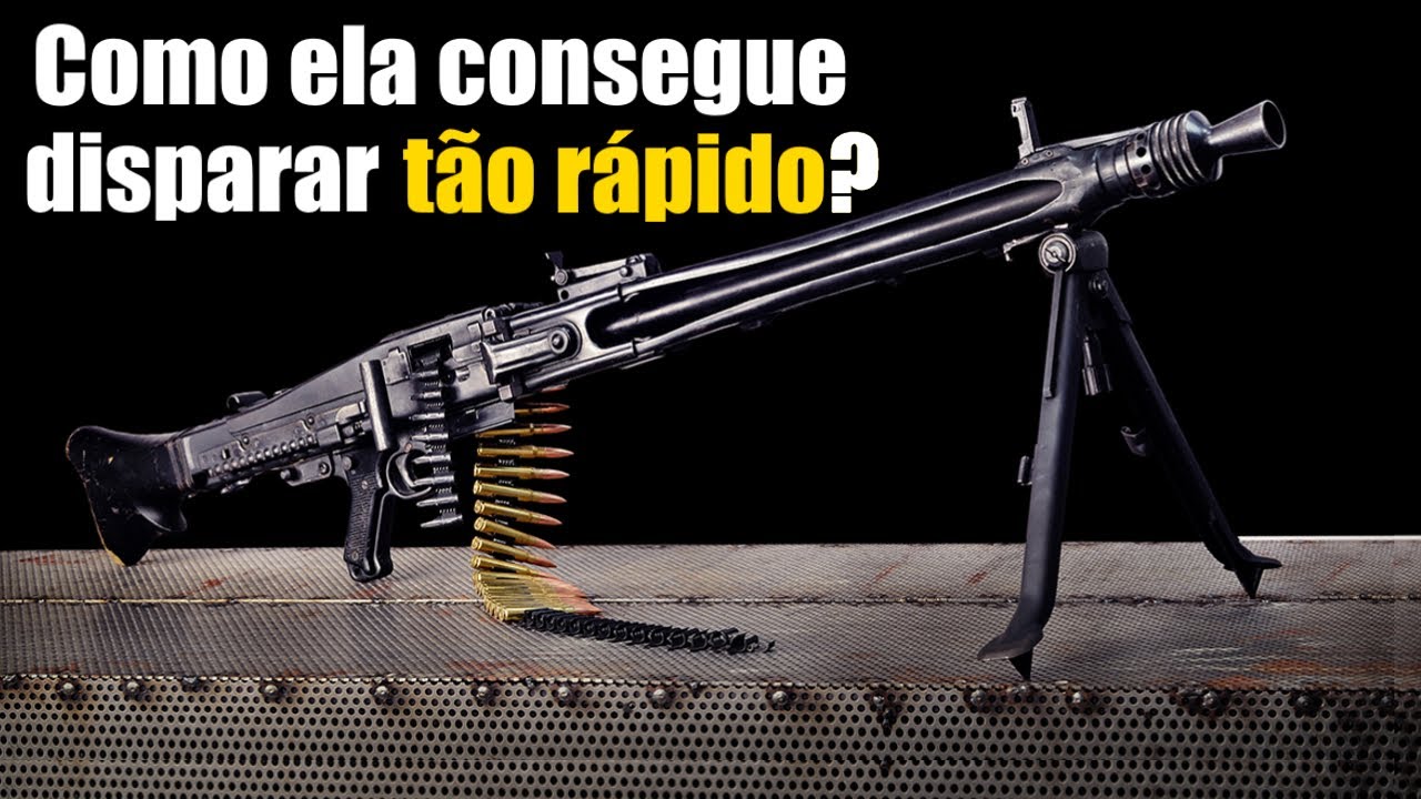 Metralhadora MG 42 e o segredo da sua eficácia!