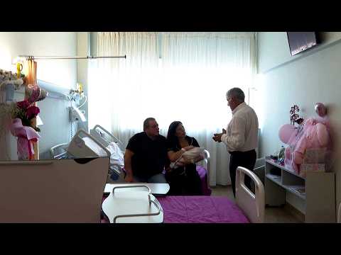 Couple welcomes child from embryo frozen for 22 years