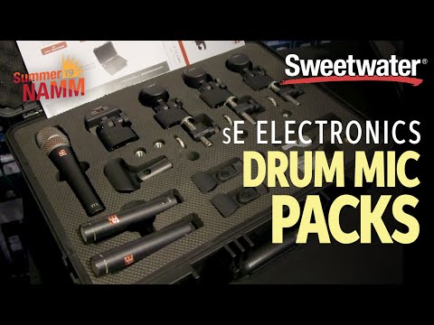 sE Electronics Drum Microphone Packs at Summer NAMM 2019