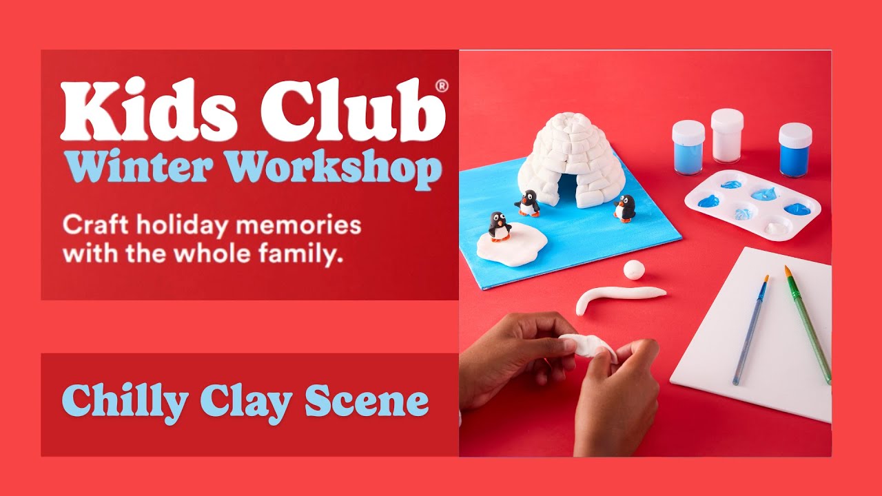 Winter Workshop: Chilly Clay Scene | Michaels
