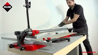 How to use: Rubi TX-MAX Tile Cutter (TX-MAX 710, 1020, 1250) - Available at buybrandtools.com