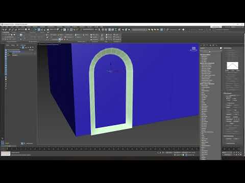 Array Modifier making Buildings in 3ds max 2024