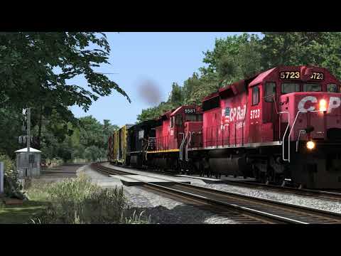CP 931 exiting Mohawk Yard @ Alplaus, NY (Train Simulator 2022)