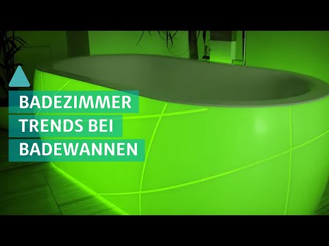 Trends bei Badewannen - Baden im Neonschein | BAUEN & WOHNEN