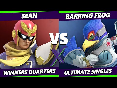 S@X 450 Winners Quarters - Sean (Captain Falcon) Vs. Barking_Frog (Falco) Smash Ultimate - SSBU