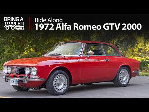 1972 Alfa Romeo GTV 2000 Ride Along | Bring a Trailer