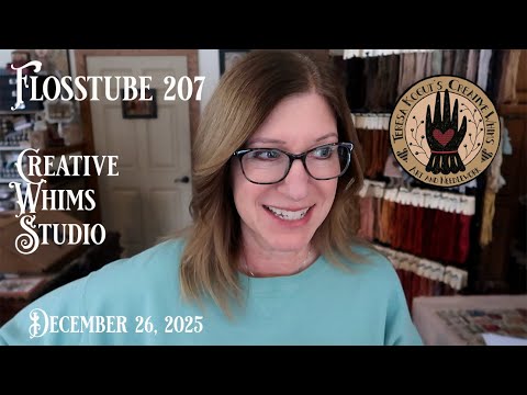 Flosstube 207 - Merry Christmas! It's good to be back!