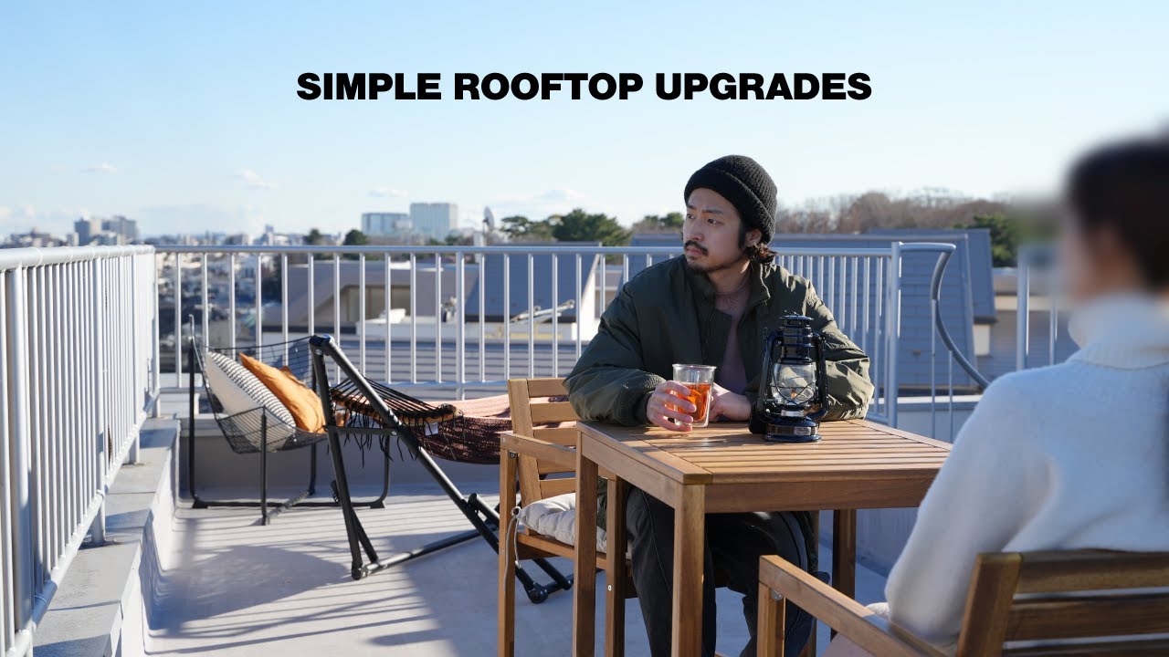 IKEAとAmazon購入品で作る屋上テラスのインテリアアイデア