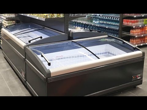 Морозильный ларь Prima 300 л (-18 -25°С), прямое стекло, торговый морозильный сундук с раздвижной дверью - фото 2 - id-p1877174269