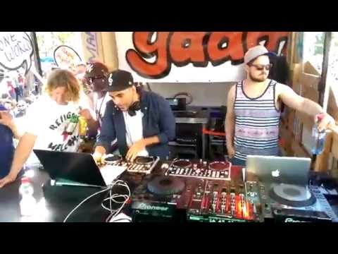 KdK 2015 Berlin YAAM truck Vido Jelashe live - backed by Rouz from Blessed Love Sound