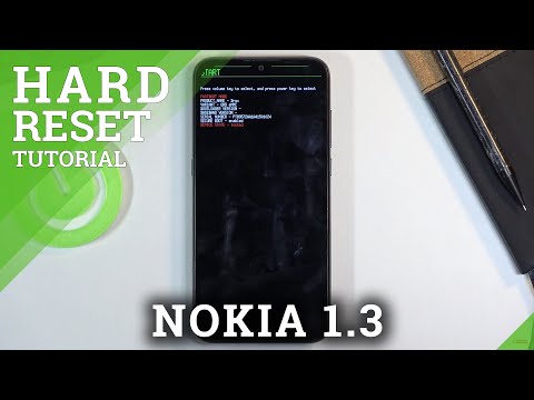 Hard Reset NOKIA 1.3 – Wipe Data / Bypass Screen Lock