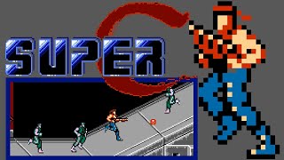 Super C (NES) video game port | full game completion session 🎮
