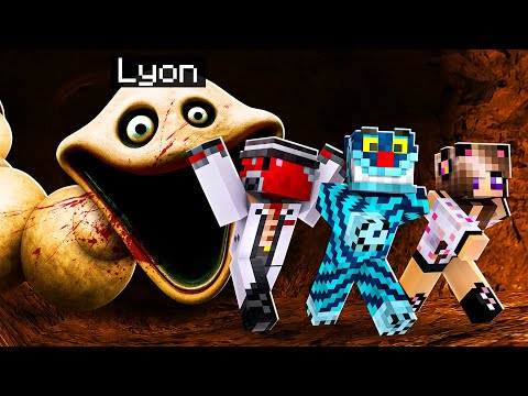 SOPRAVVIVO AL VERME PAUROSO su MINECRAFT con I MIEI AMICI!