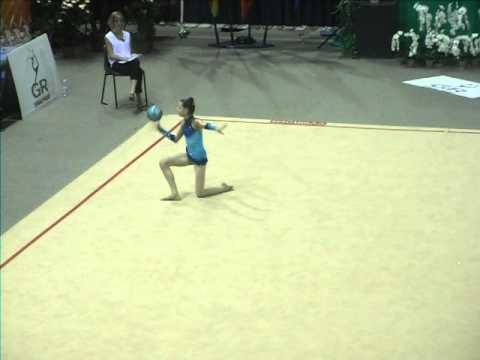 Alexia Pege Ballon Championnat de France Mulhouse 2012