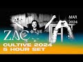 ZAC @ Cultive (MAR 2024) | 5 Hour Extended Mix | 4K [Progressive House / Melodic Techno DJ Long Set]