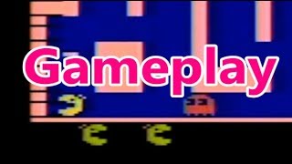 Ms. Pac-Man Atari 2600 Gameplay - The No Swear Gamer