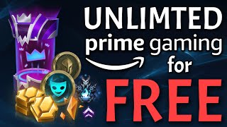 Unlimited Prime Gaming Rewards for FREE! RP, skin and more!