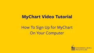 MyChart: How to activate your MyChart account on a computer