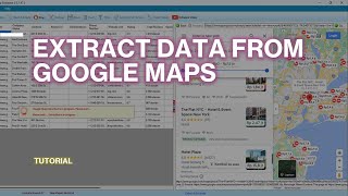 Download the video "How to Extract Data from Google Maps to Excel"