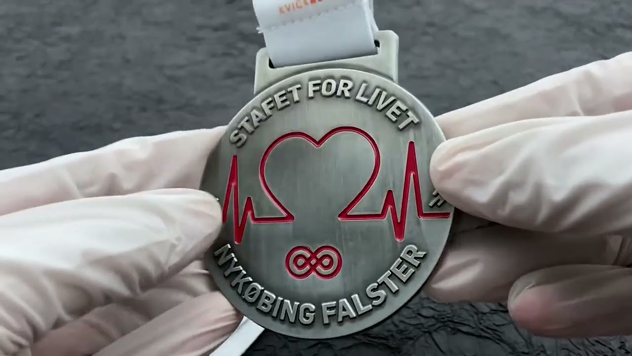 1011-STAFET FOR LIVET Marathon Medal