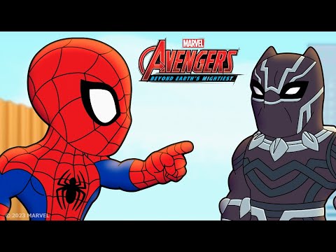 Marvel’s Avengers RhymeTime: Black Panther and Spidey Working Together!