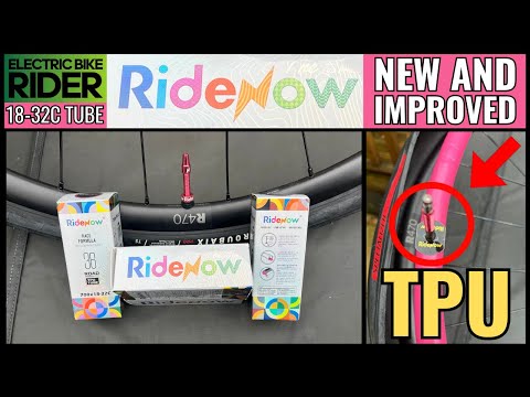 RideNow TPU Inner Tubes: New and Improved Valve Retention ￼System