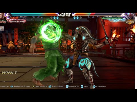 Yoshimitsu is so nice to give me health back