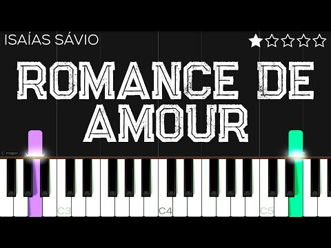 Isaís Sávio - Romance de Amor | EASY Piano Tutorial