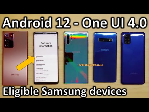 Android 12 One UI 4.0 is coming! Is your Samsung phone/tablet going to get the new update?
