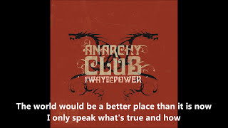 Anarchy Club - Wicked World [Lyrics]