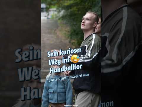 Video Thumbnail: Vom Betzenberg ins Handball-Tor | Sportschau #shorts
