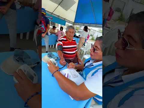 Brigada Médica de la Prefectura del Guayas en el 📍Recinto Mata de Plátano.