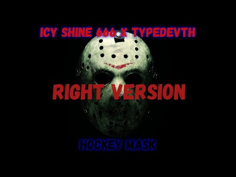icy shine 666 x typedevth - hockey mask (right version)
