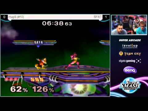 SSS 18 - HugS (Samus) Vs.  MioM SFAT (Fox) - Loser's Round 4