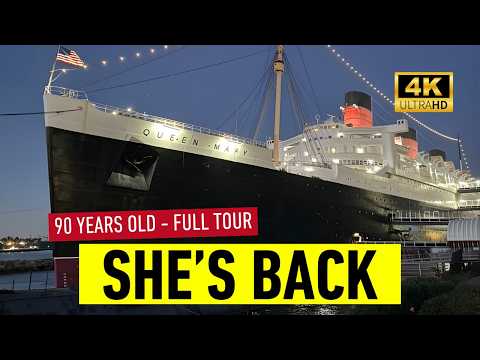 We Explored Every Deck of RMS Queen Mary: The ORIGINAL Ocean Liner is BACK!