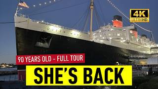 RMS Queen Mary FULL TOUR: Complete Tour of RESTORED Ship with Cunard Historian