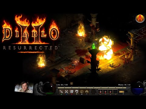 Diablo II Resurrected - Act 1 - Andariel vs Paladin and Tips