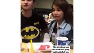 Download lagu Kemesraan tasya rosmala dan fikri di restoran mp3