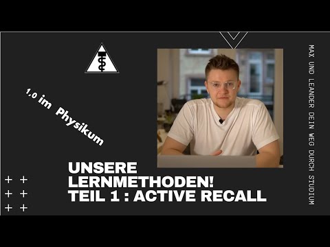 Meine Lernmethode für die 1,0 im Physikum im Medizinstudium