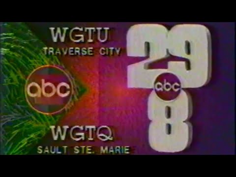 1992 ABC Channel 29 and 8 Traverse City, Sault Ste. Marie Station ID TV Commercial