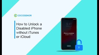 How to Unlock a Disabled iPhone without iTunes or iCloud