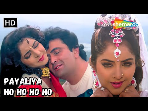Payaliya Ho Ho Ho Ho | Rishi Kapoor, Divya Bharti | Kumar Sanu Romantic Love Songs | Deewana Songs