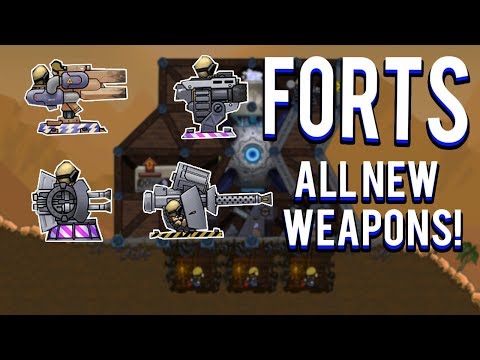 ALL NEW WEAPONS! - FORTS TONS OF GUNS UPDATE