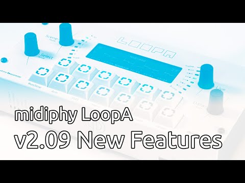 midiphy LoopA v2.09 - New Features