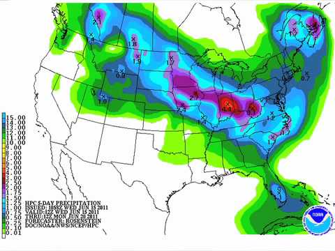 June 15 Weather Xtreme Video - Afternoon Edition