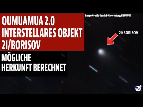 Oumuamua 2.0 - Interstellar Object 2I/Borisov - Possible origin calculated