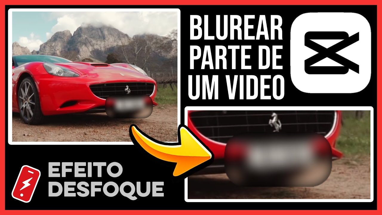 Como DESFOCAR Parte de um VÍDEO no CAPCUT | Tutorial CapCut (iPhone e Android)