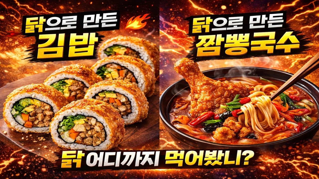 [강원365] 닭 어디까지 먹어봤니??