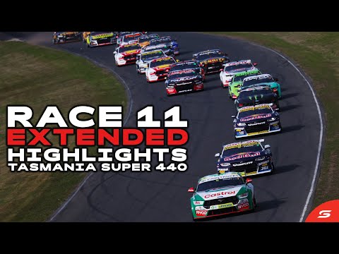 Race 11 Extended Highlights - Snowy River Caravans Tasmania Super 440 | Repco Supercars Championship