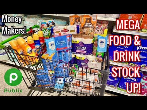 Publix Free & Cheap Grocery Couponing Deals & Haul| Money Makers! STOCK UP!| 1/21-1/27 or 1/22-1/28